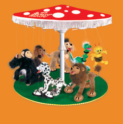 Kolotoč RK-1B (3 hračiek)