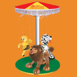 Kolotoč RK-3A (3 hračky)