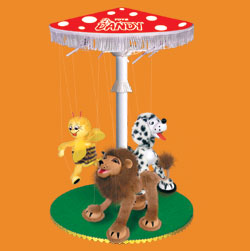 Kolotoč RK-3B (3 hračky)