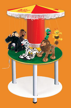 Kolotoč RK-1A-L-T (7 hračiek)